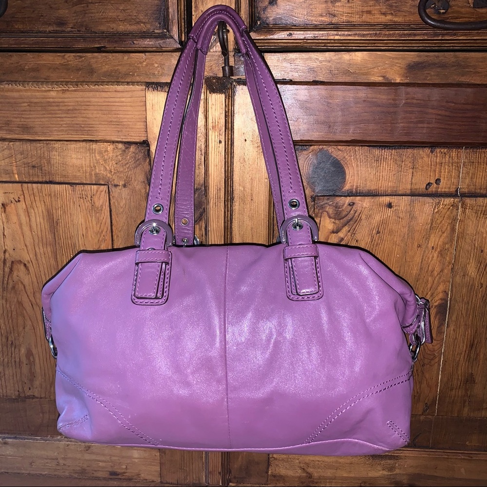 Purple Coach Bag- 2 Styles!